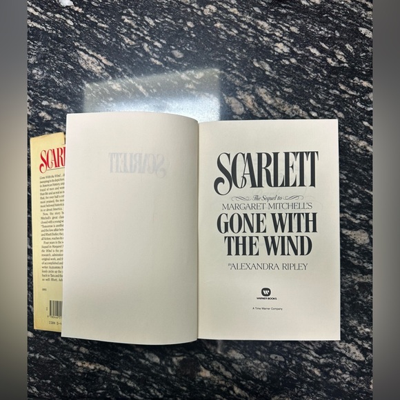 Scarlett The Sequel to Margaret Mitchell's Gone with the Wind Hardcover Book - Picture 5 of 10